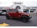 Jeep Wrangler Unlimited Sahara Red Rock Crystal Pearl photo #1