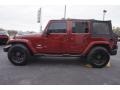 Jeep Wrangler Unlimited Sahara Red Rock Crystal Pearl photo #4