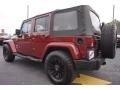 Jeep Wrangler Unlimited Sahara Red Rock Crystal Pearl photo #5