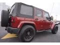 Jeep Wrangler Unlimited Sahara Red Rock Crystal Pearl photo #7