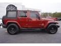 Jeep Wrangler Unlimited Sahara Red Rock Crystal Pearl photo #8
