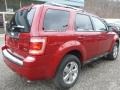 Ford Escape Limited V6 4WD Sangria Red Metallic photo #6