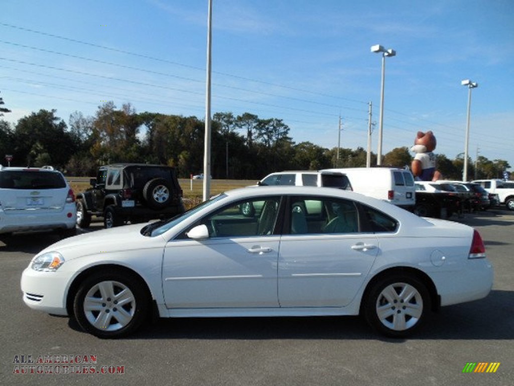 2011 Impala LS - Summit White / Neutral photo #2