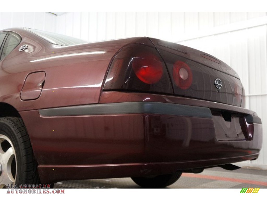 2000 Chevrolet Impala LS in Dark Carmine Red Metallic photo 50