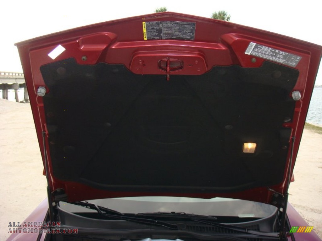2006 XLR Roadster - Infrared / Ebony photo #25