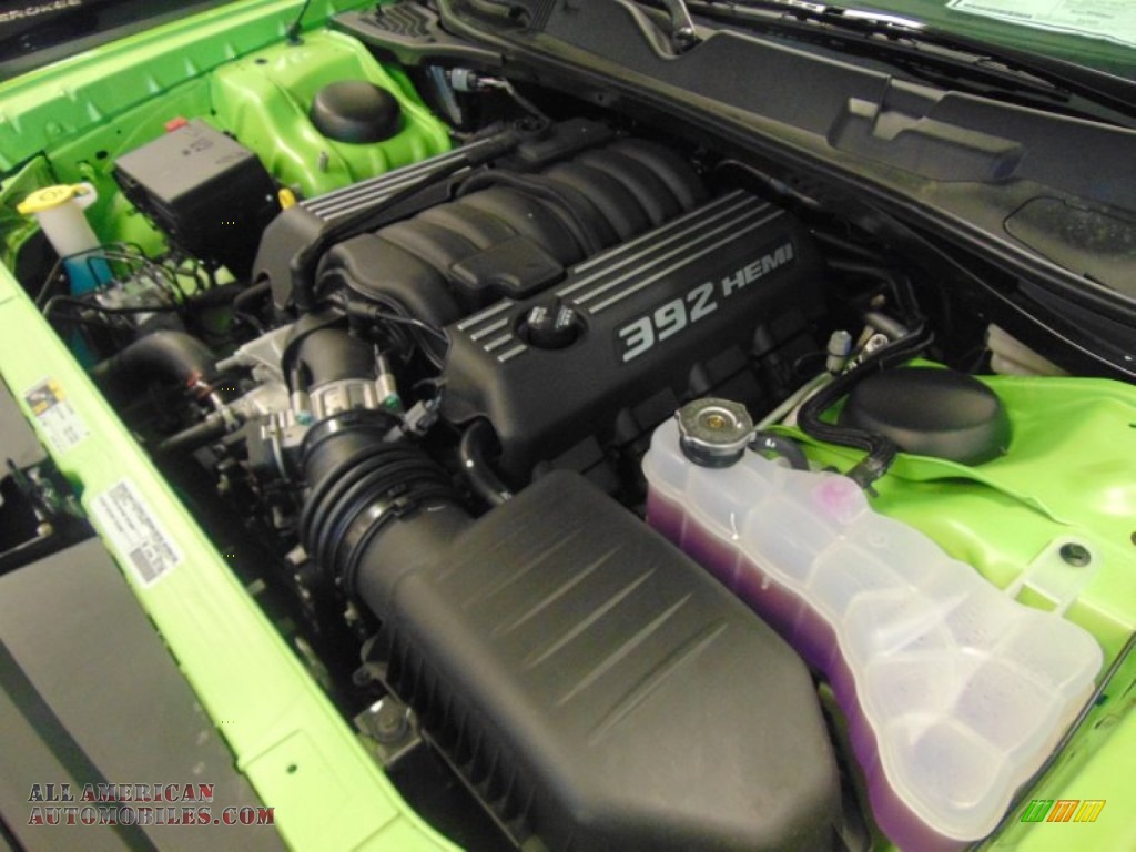 2015 Challenger SRT 392 - Sublime Green Pearl / Black photo #11