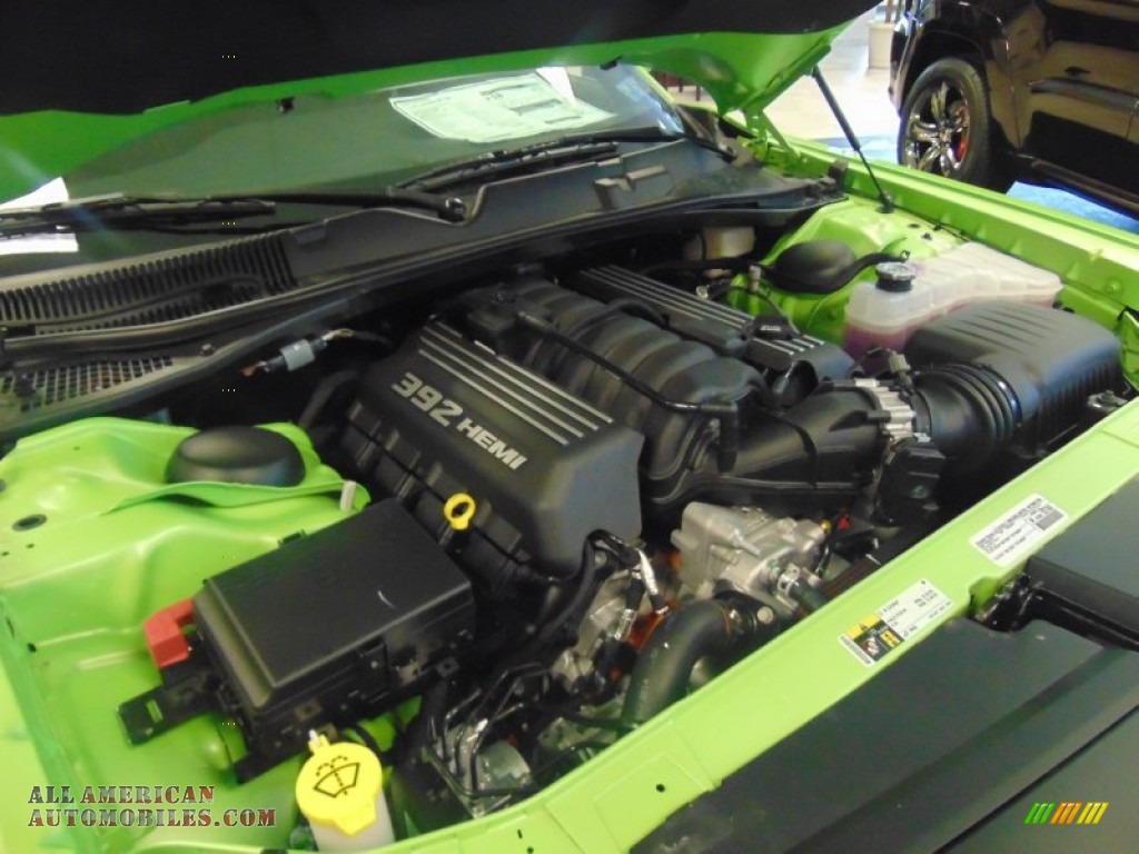 2015 Challenger SRT 392 - Sublime Green Pearl / Black photo #12