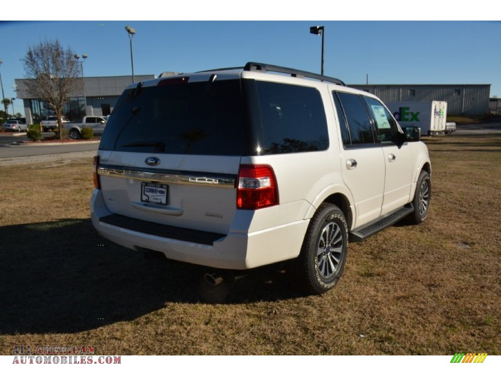 2015 Expedition XLT 4x4 - Oxford White / Dune photo #5