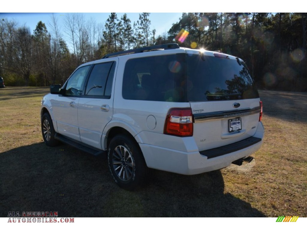 2015 Expedition XLT 4x4 - Oxford White / Dune photo #9