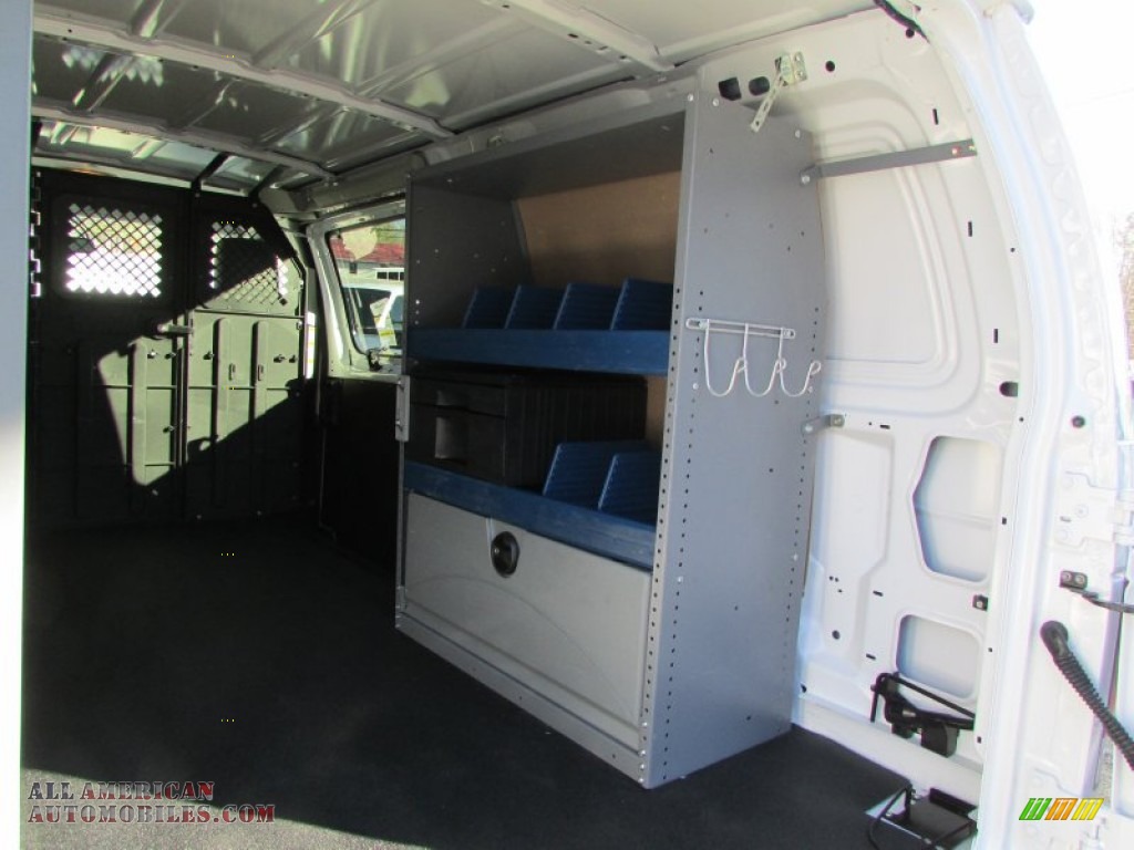 2013 E Series Van E150 Cargo - Oxford White / Medium Flint photo #12