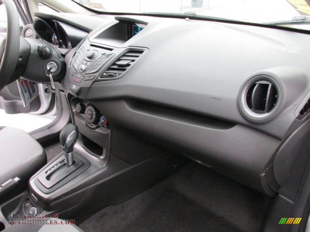 2015 Fiesta S Hatchback - Ingot Silver Metallic / Charcoal Black photo #16