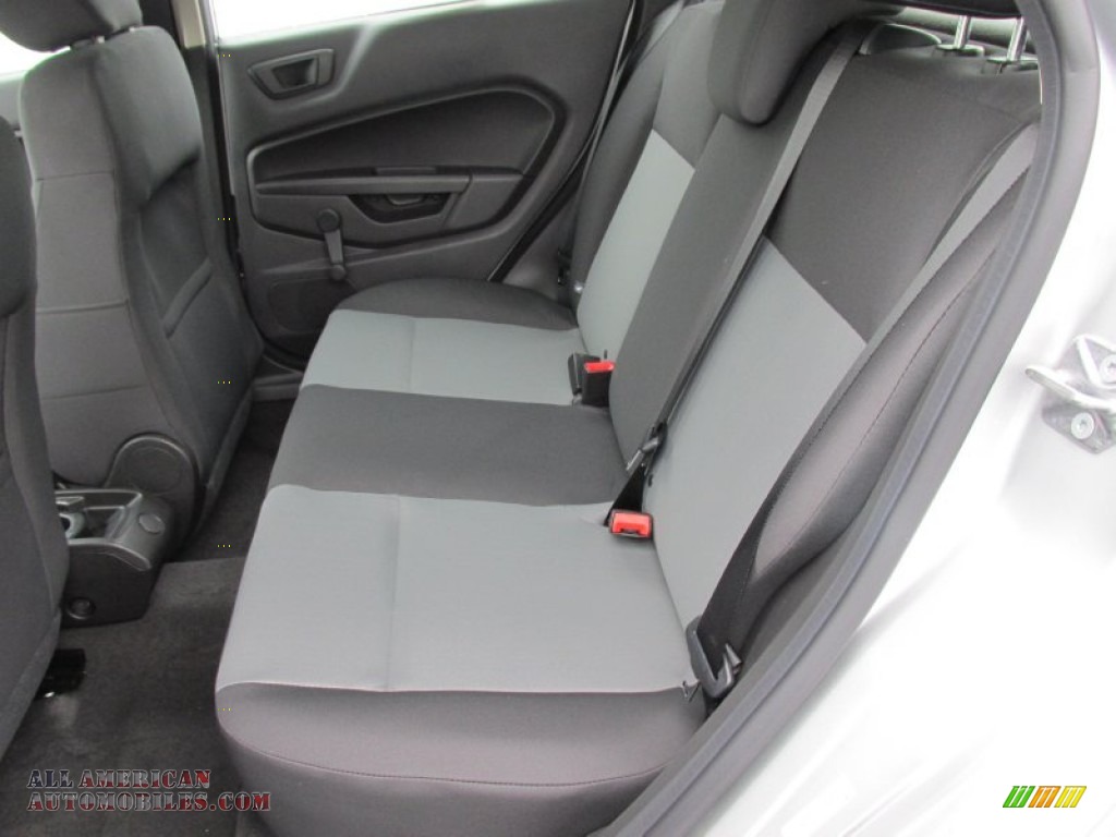 2015 Fiesta S Hatchback - Ingot Silver Metallic / Charcoal Black photo #19