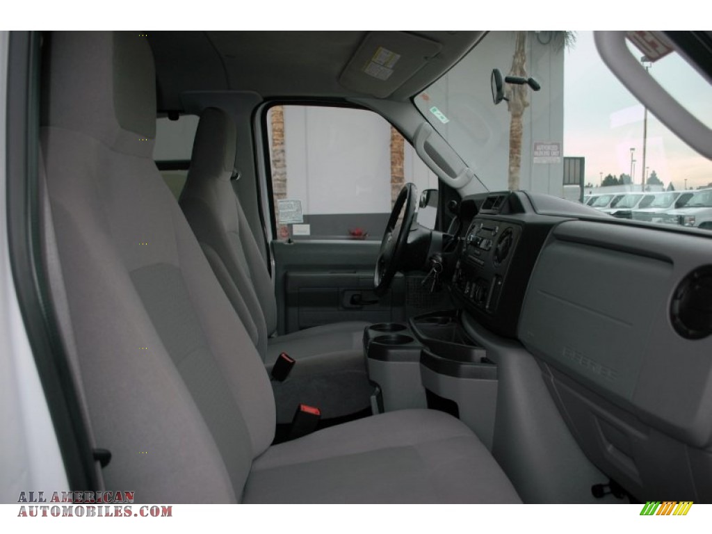 2011 E Series Van E350 XLT Extended Passenger - Oxford White / Medium Flint photo #12