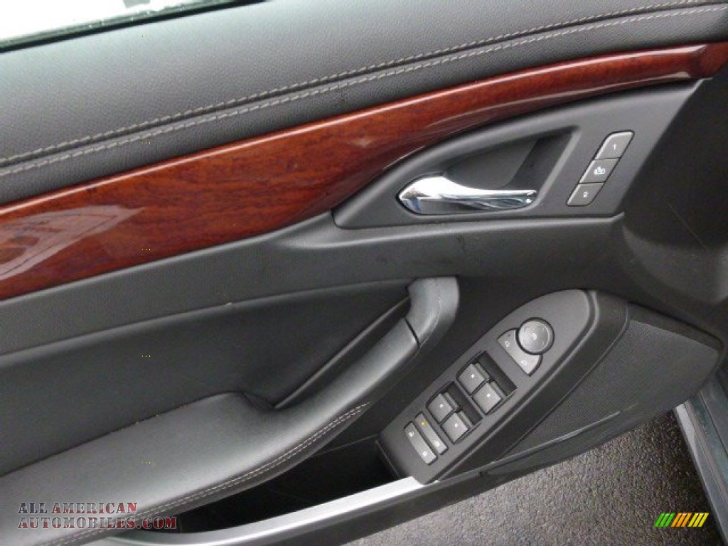 2012 CTS 4 3.0 AWD Sedan - Thunder Gray ChromaFlair / Ebony/Ebony photo #12