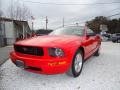 Ford Mustang V6 Premium Convertible Torch Red photo #2