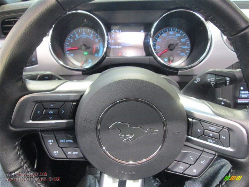 2015 Mustang GT Premium Convertible - Black / Ebony photo #17