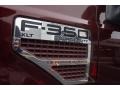Ford F350 Super Duty XLT Crew Cab 4x4 Vermillion Red photo #13