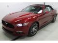 Ford Mustang EcoBoost Premium Convertible Ruby Red Metallic photo #3