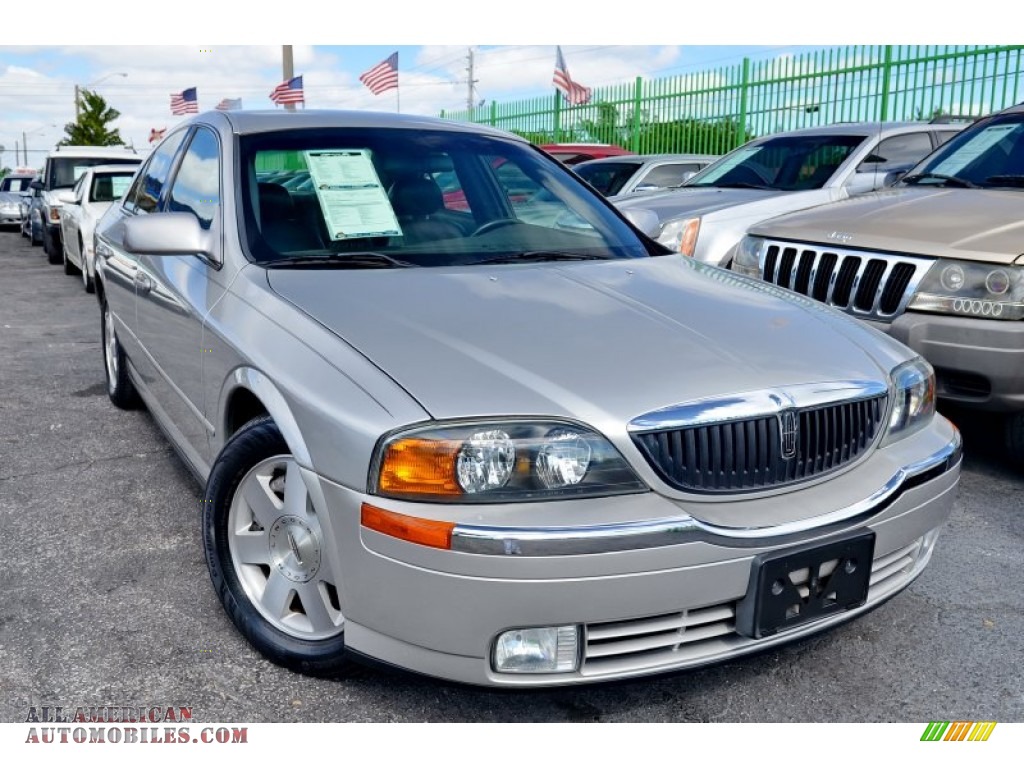 Silver Birch Metallic / Deep Charcoal Lincoln LS V6