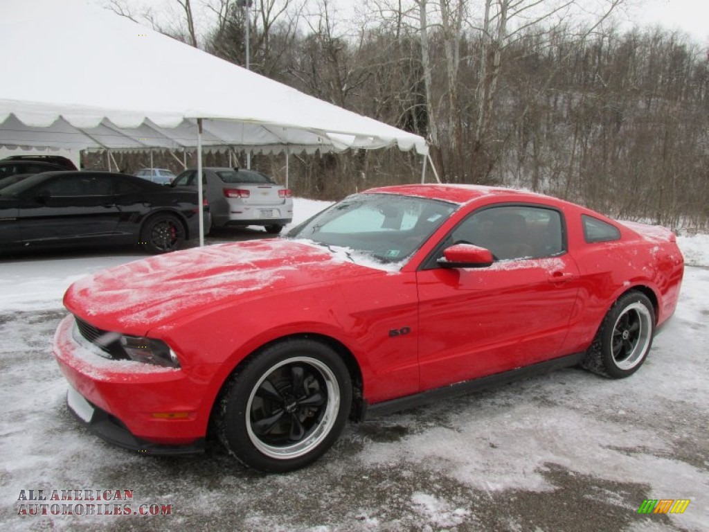 Race Red / Brick Red/Cashmere Ford Mustang GT Coupe