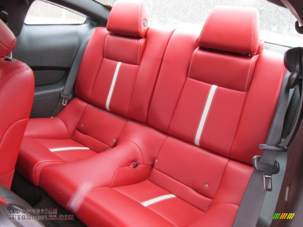 2012 Mustang GT Coupe - Race Red / Brick Red/Cashmere photo #21