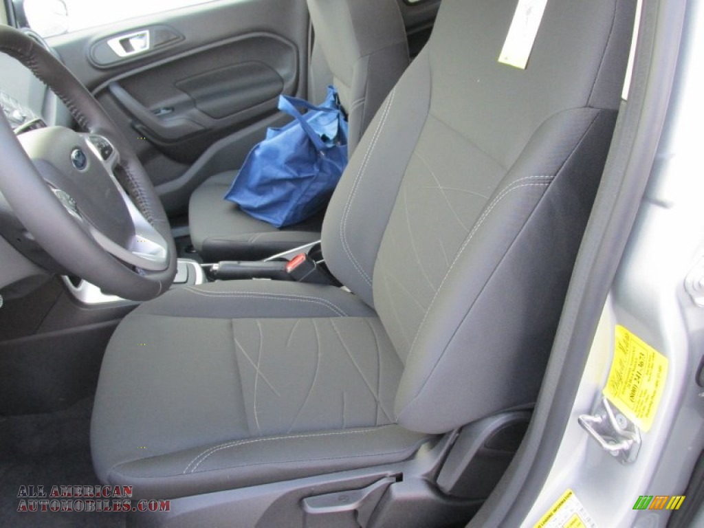 2015 Fiesta SE Hatchback - Ingot Silver Metallic / Charcoal Black photo #22
