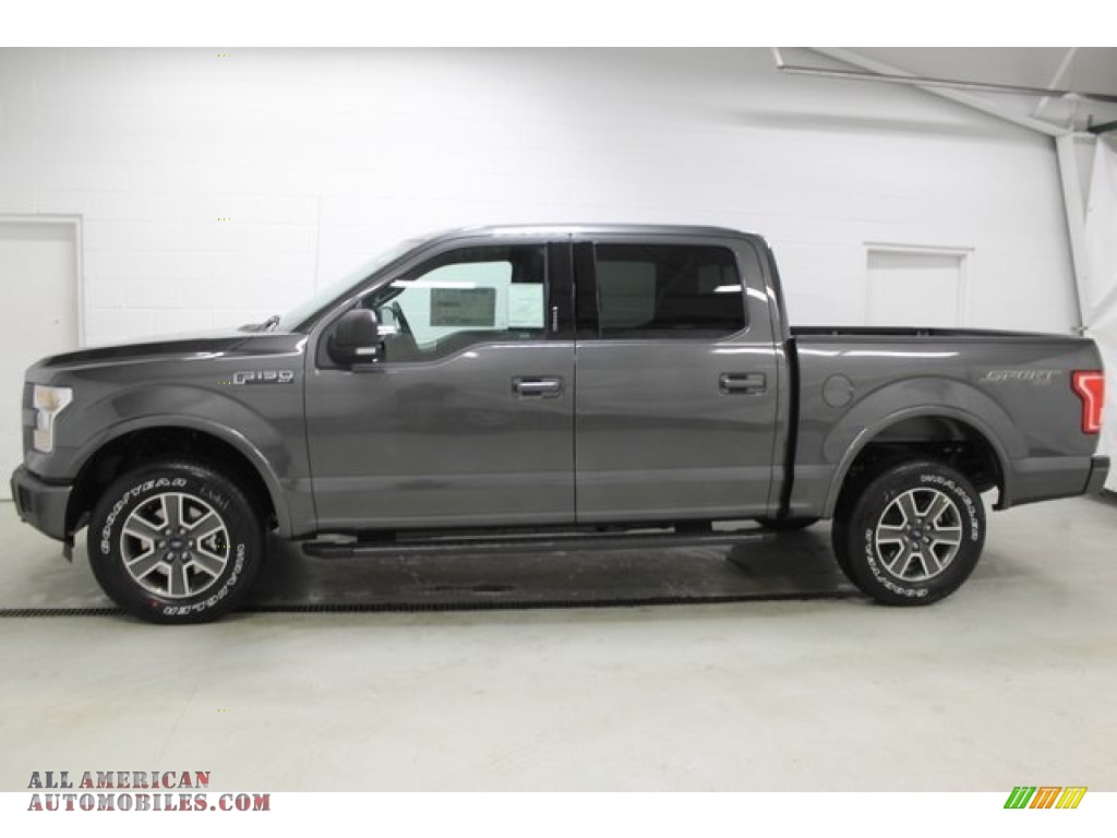 2015 Ford F150 Xlt Supercrew 4x4 In Magnetic Metallic Photo #3 - A38703 