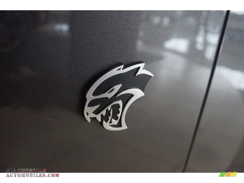 2015 Challenger SRT Hellcat - Granite Crystal Metallic / Black photo #6