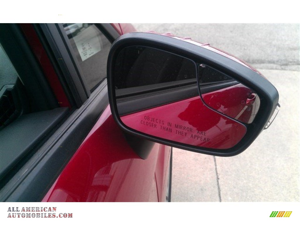 2015 Fiesta SE Sedan - Ruby Red Metallic / Charcoal Black photo #17