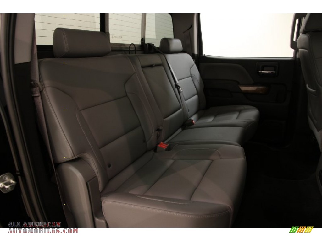 2014 Sierra 1500 SLT Crew Cab 4x4 - Onyx Black / Jet Black/Dark Ash photo #14