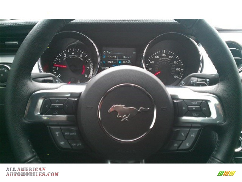 2015 Mustang GT Premium Coupe - Magnetic Metallic / Dark Saddle photo #32