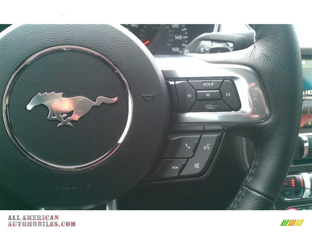 2015 Mustang GT Premium Coupe - Magnetic Metallic / Dark Saddle photo #34