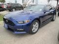 Ford Mustang V6 Coupe Deep Impact Blue Metallic photo #5