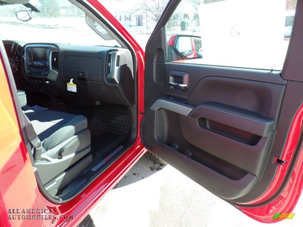 2015 Silverado 1500 LT Z71 Double Cab 4x4 - Victory Red / Jet Black photo #48