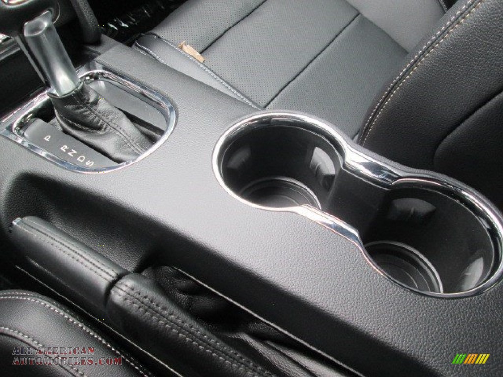 2015 Mustang EcoBoost Premium Coupe - Black / Ebony photo #12