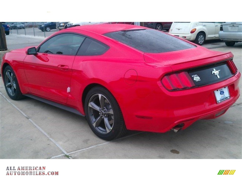 2015 Mustang V6 Coupe - Race Red / Ebony photo #5