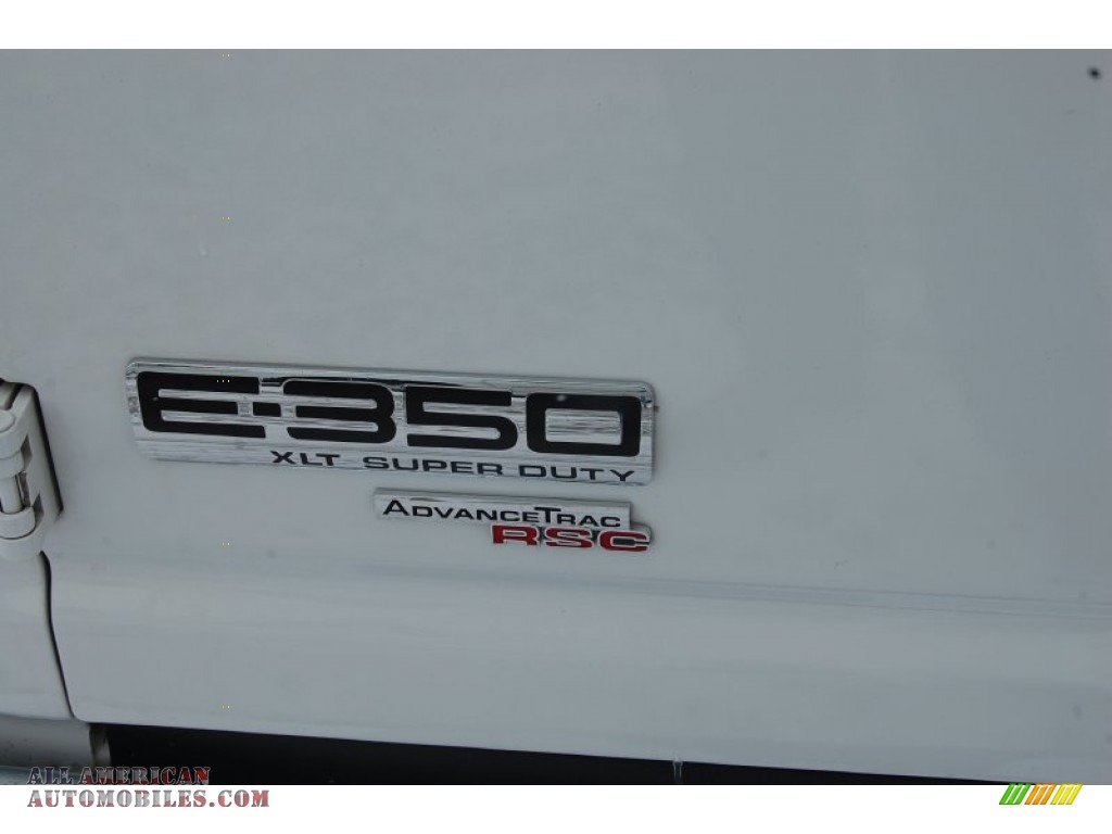 2013 E Series Van E350 XLT Extended Passenger - Oxford White / Medium Flint photo #7