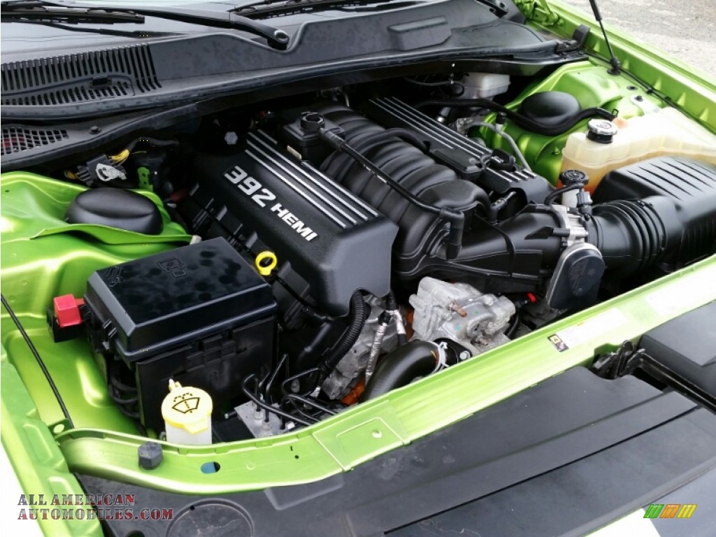 2011 Challenger SRT8 392 - Green with Envy / Dark Slate Gray photo #24
