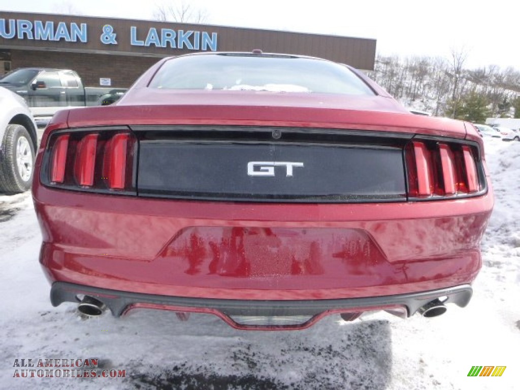 2015 Mustang GT Premium Coupe - Ruby Red Metallic / Ebony photo #6