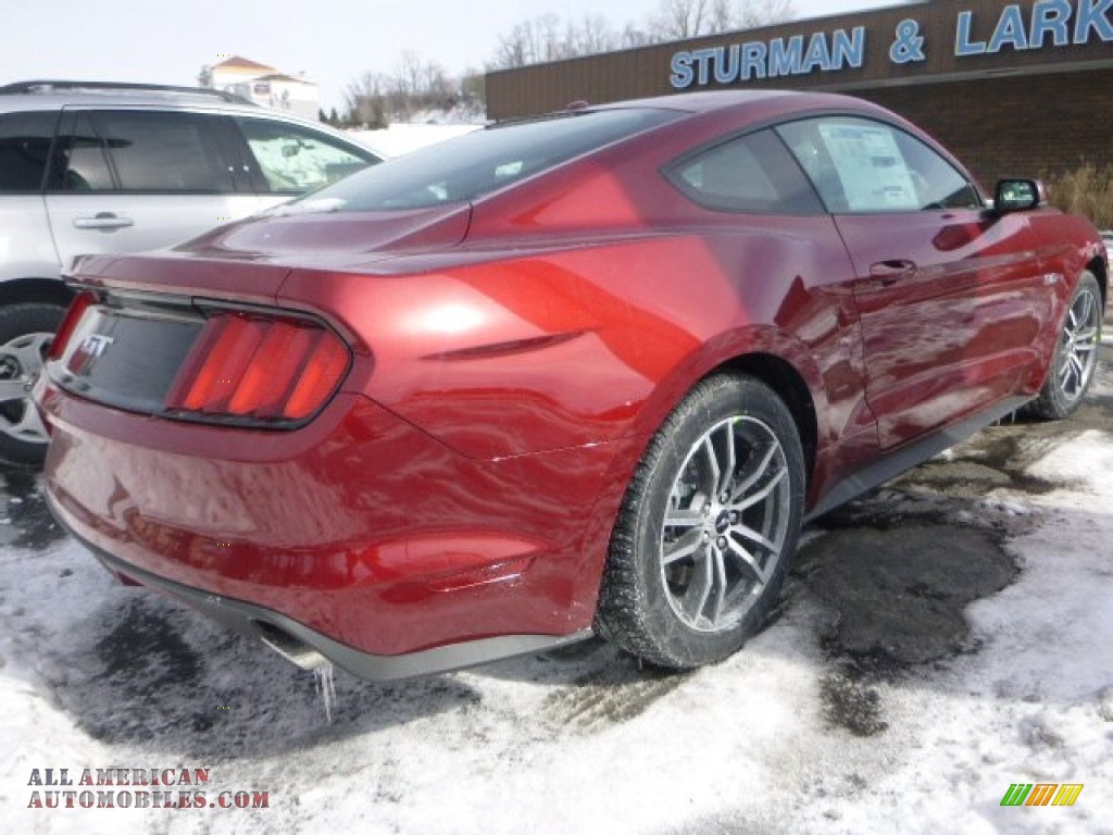 2015 Mustang GT Premium Coupe - Ruby Red Metallic / Ebony photo #7