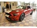 Ford Mustang Shelby GT500 SVT Performance Package Coupe Ruby Red photo #1