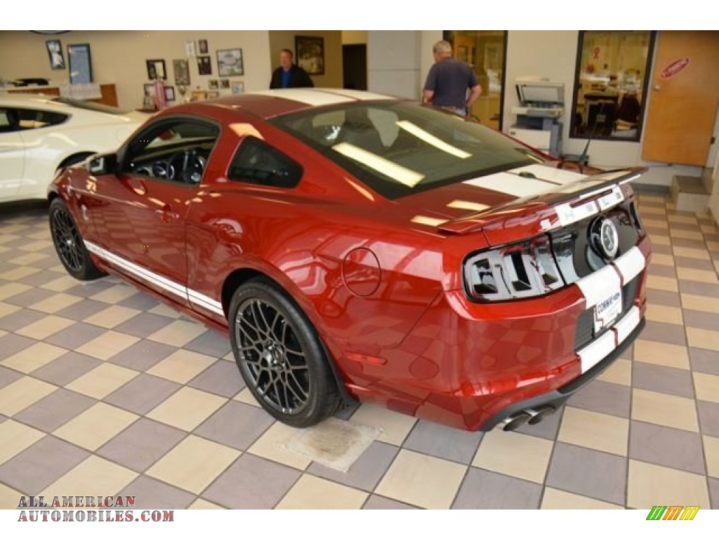 2014 Mustang Shelby GT500 SVT Performance Package Coupe - Ruby Red / Shelby Charcoal Black/White Accents Recaro Sport Seats photo #6