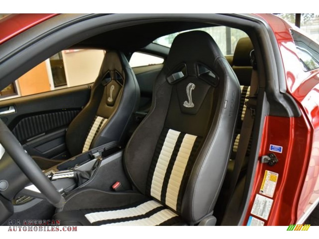 2014 Mustang Shelby GT500 SVT Performance Package Coupe - Ruby Red / Shelby Charcoal Black/White Accents Recaro Sport Seats photo #9