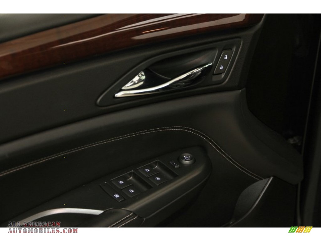 2012 SRX Luxury AWD - Black Ice Metallic / Ebony/Ebony photo #5