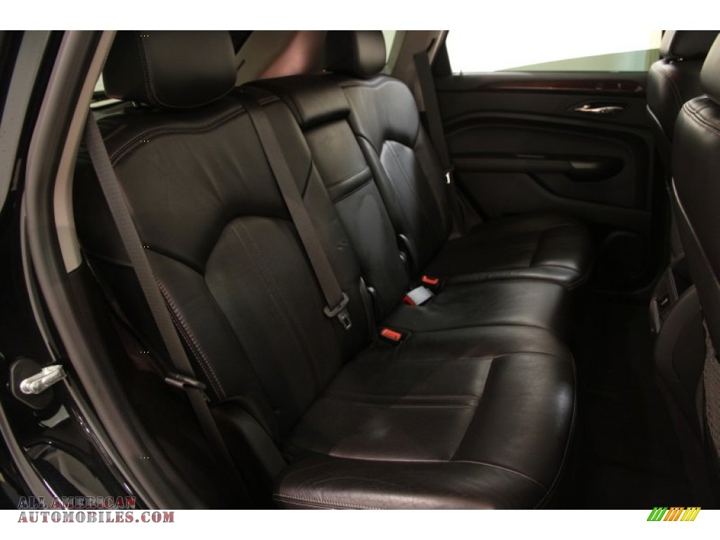 2012 SRX Luxury AWD - Black Ice Metallic / Ebony/Ebony photo #13