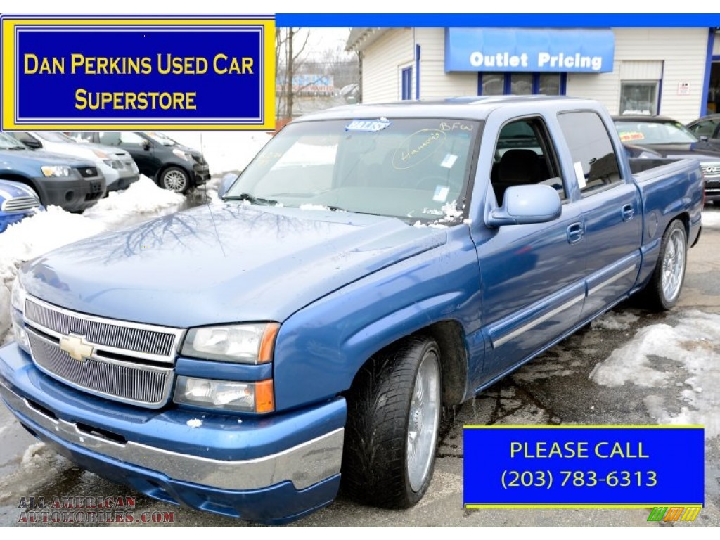 Blue Granite Metallic / Dark Charcoal Chevrolet Silverado 1500 Classic LS Crew Cab