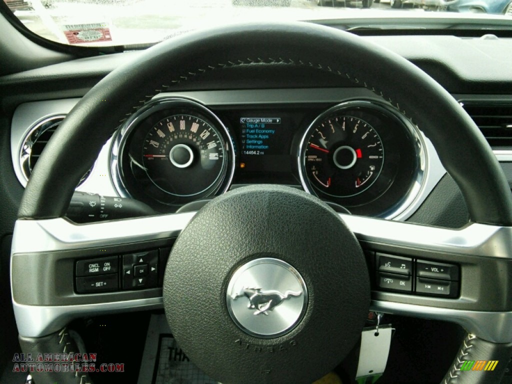 2014 Mustang V6 Premium Convertible - Oxford White / Charcoal Black photo #12