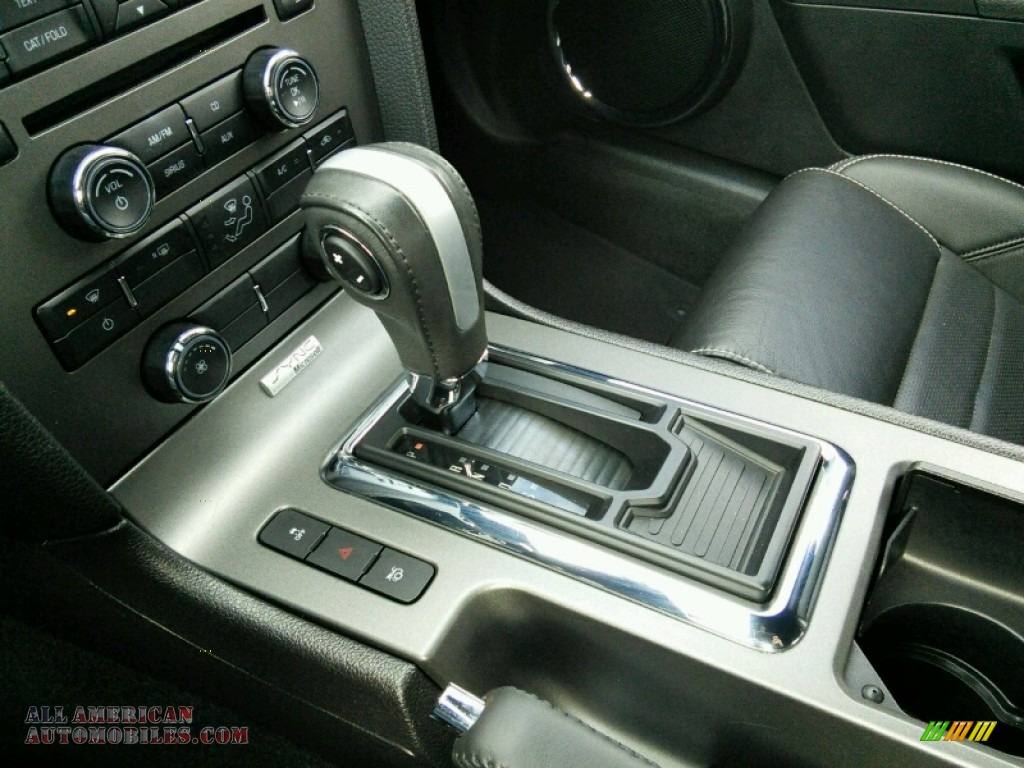 2014 Mustang V6 Premium Convertible - Oxford White / Charcoal Black photo #14