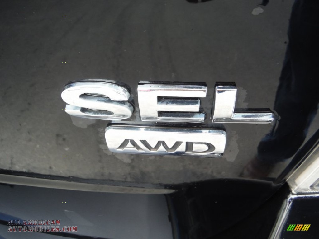 2008 Edge SEL AWD - Black / Charcoal photo #9