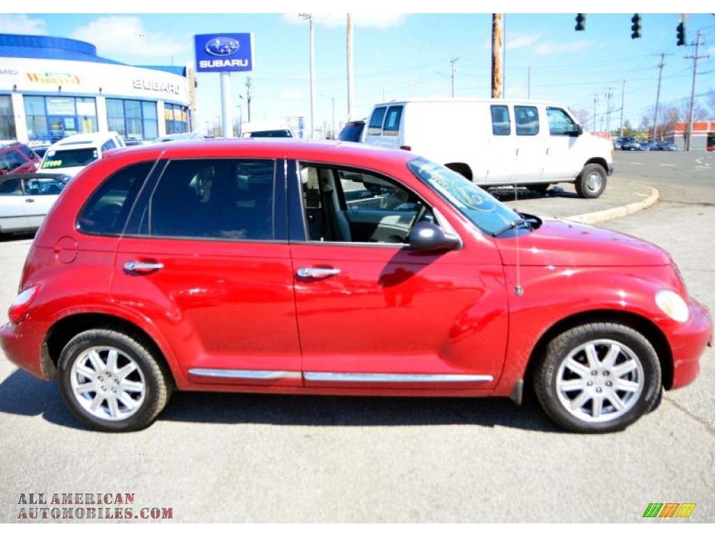 2010 PT Cruiser Classic - Inferno Red Crystal Pearl / Pastel Slate Gray photo #4